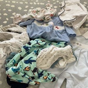 Bag of baby boy clothes 💙💙💙